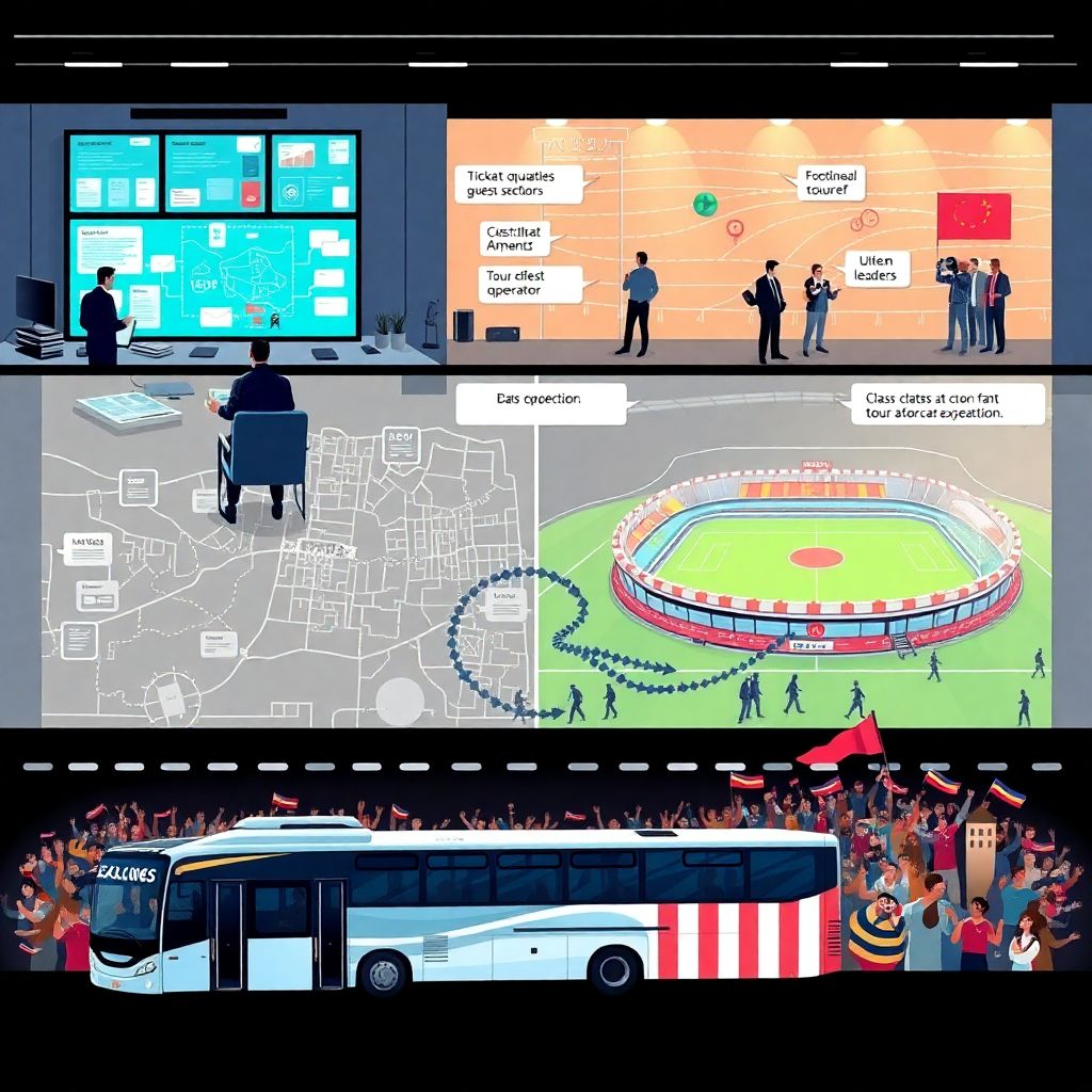 Выездные матчи: как устроены организация, логистика и безопасность болельщиков