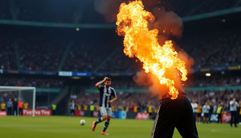 Перформансы на стадионах: от хореографии до плакатов - иллюстрация