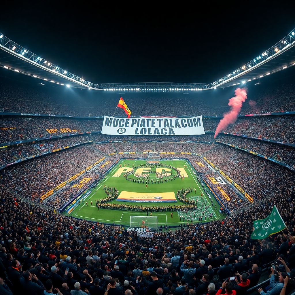 Перформансы на стадионах: как хореография и плакаты создают атмосферу