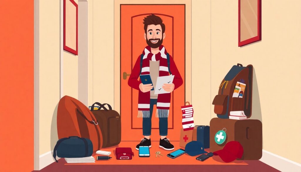 Выездные матчи: как болельщики планируют маршрут и проживание - иллюстрация