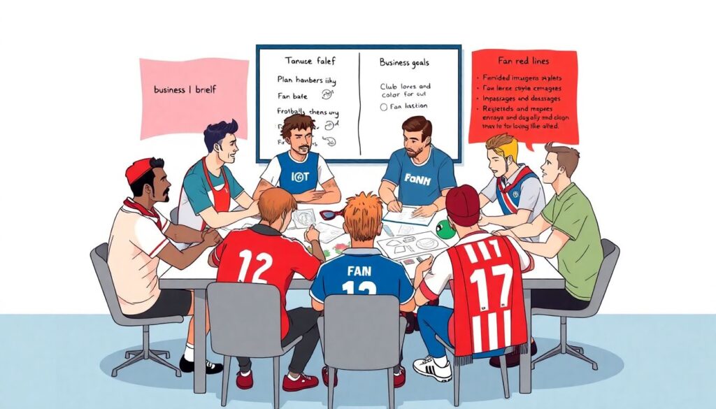 Фанатские флэшмобы: организация и эффект на матчах - иллюстрация