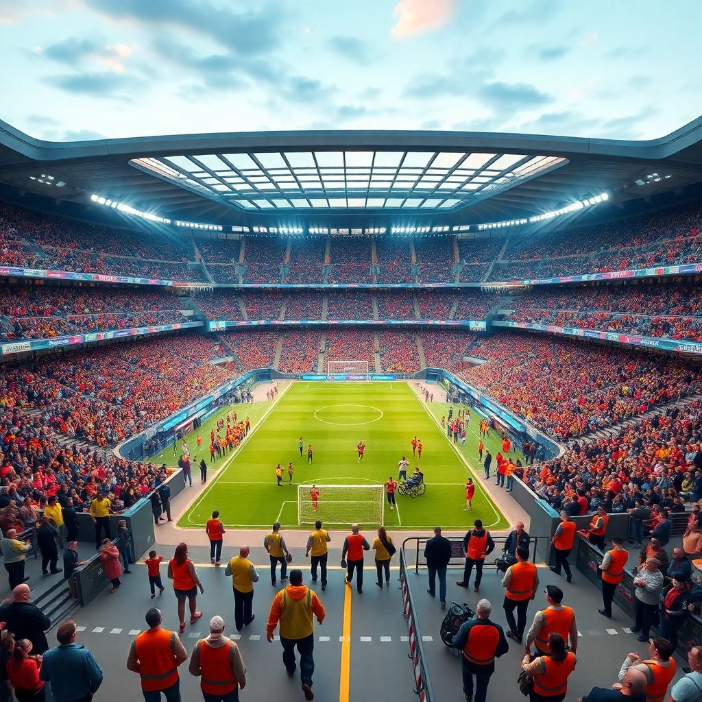 Как проектируются безопасные фан-зоны на стадионах: ключевые принципы