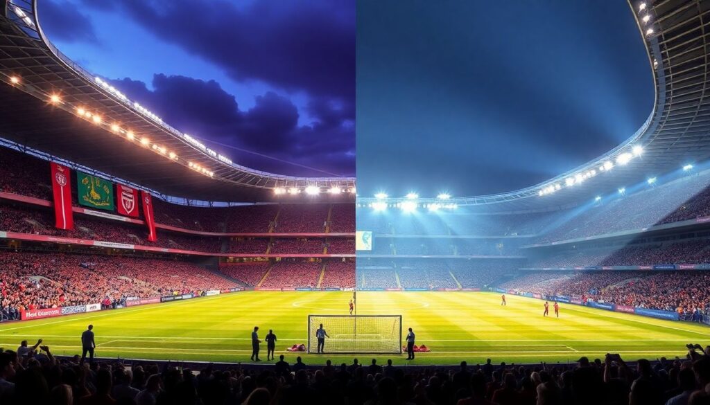 Авангардные концепты баннеров: арт-объекты на трибунах - иллюстрация