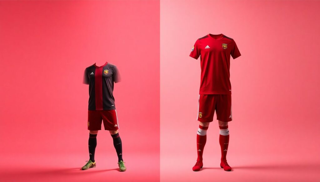 Значение цвета с точки зрения фанатской идентичности - иллюстрация