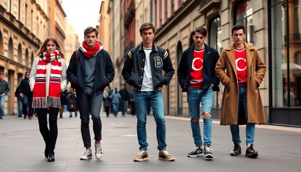 Мода и стиль фанатов: тренды сезона - иллюстрация