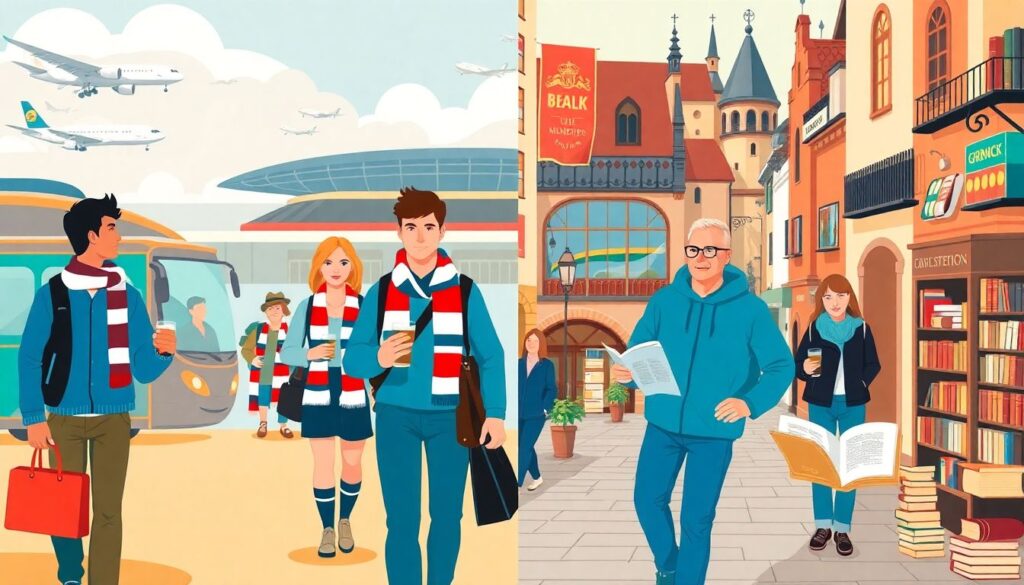 Выездные маршруты: топ-литературные маршруты болельщиков - иллюстрация