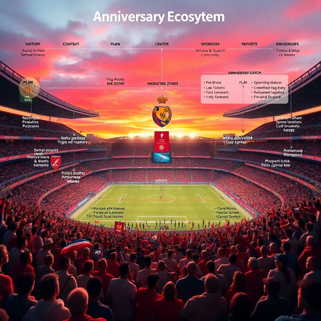 Как клубы отмечают юбилеи и важные даты вместе с фанатами на стадионах