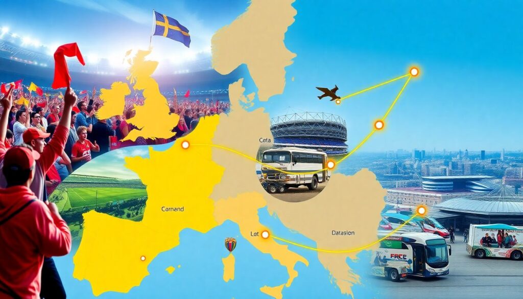 Расследование на тему фанатской миграции: гостей из других городов - иллюстрация