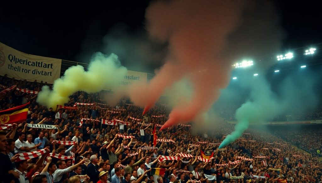 История трибун: эволюция оформления сектора - иллюстрация