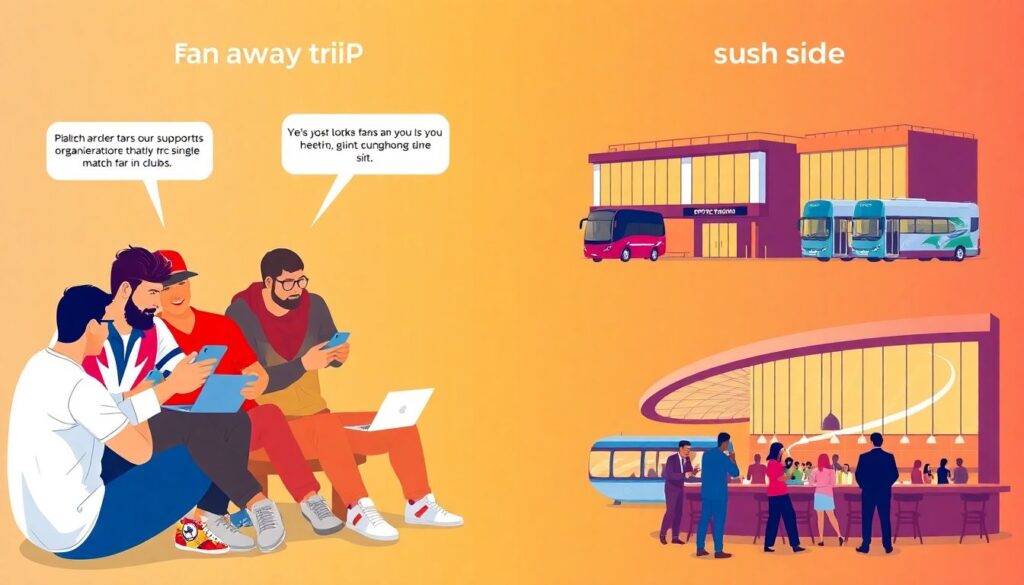 Новые формы травелинга фанатов: совместные поездки и бюджеты - иллюстрация
