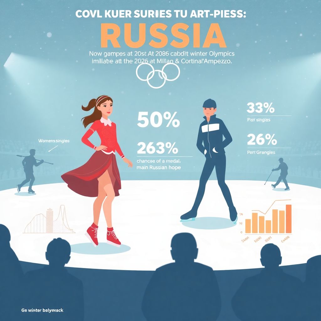 Россия на Олимпиаде в Милане: букмекеры дают не более двух медалей